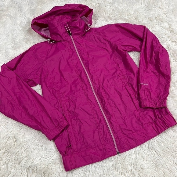 Columbia Sportswear Womens Windbreaker Running Athletic Jacket Pink S - Picture 4 of 15